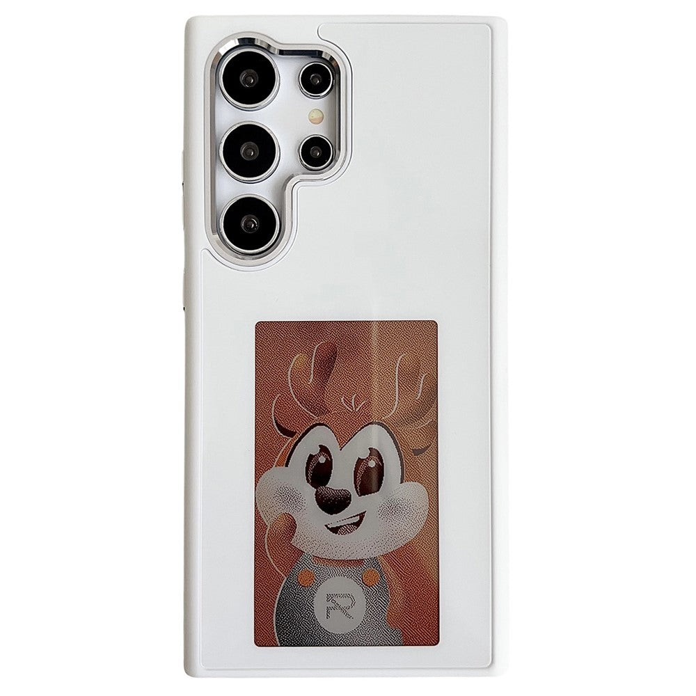 For Samsung Galaxy S25 Ultra E Ink Phone Cover 4-Color Display Pattern Customized Case