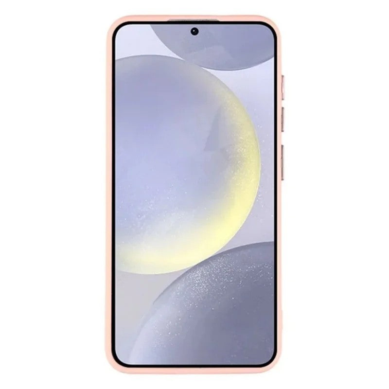 For Samsung Galaxy S25 FE Back Cover Compatible with MagSafe WANLONFENG QB1 Series PC TPU Shockproof Phone Case