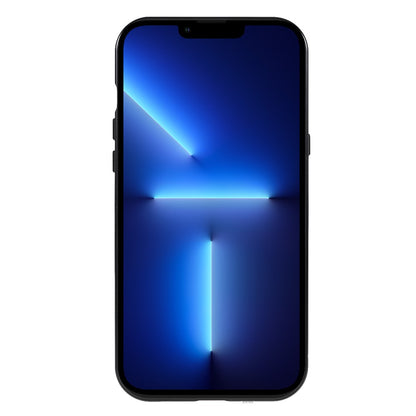 Drop-proof Double-sided Bright and Clear Tempered Glass + Magnetic Metal Frame Phone Case for iPhone 13 Pro 6.1 inch