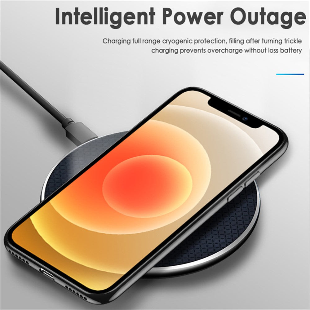 Q25 10W Fast Wireless Charger Qi Smart Lightweight Portable Charging Station for iPhone Series