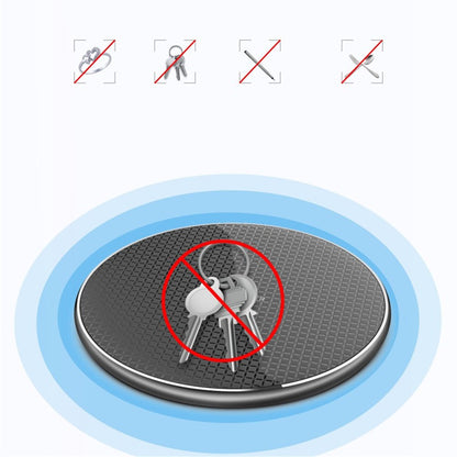 Q25 10W Fast Wireless Charger Qi Smart Lightweight Portable Charging Station for iPhone Series