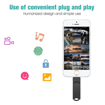 RICHWELL 256GB Swivel Memory Stick, Type C/Lightning/USB 3 in 1 Thumb Drive USB 3.0 Flash Drive