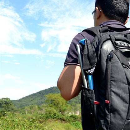 KODENOR 2Pcs Outdoor Trekking Pole Camping 5-Section Aluminum Alloy Walking Stick for 170-190CM Height