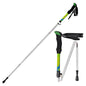 KODENOR 2Pcs Outdoor Trekking Pole Camping 5-Section Aluminum Alloy Walking Stick for 170-190CM Height