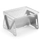 HALIN Outdoor Stainless Steel Barbecue Charcoal Grill Folding Camping Picnic BBQ Stove