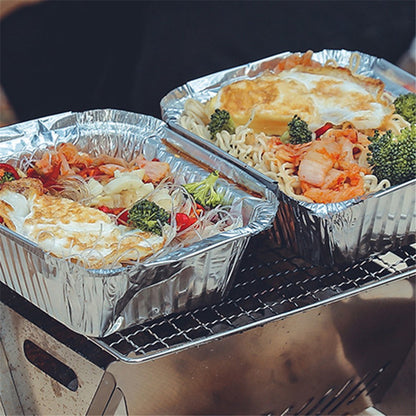 HALIN Outdoor Stainless Steel Barbecue Charcoal Grill Folding Camping Picnic BBQ Stove