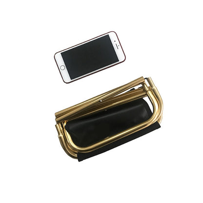 HALIN Camping Folding Stool Portable Lightweight Mini Stool Chair for Fishing Hiking Backpacking