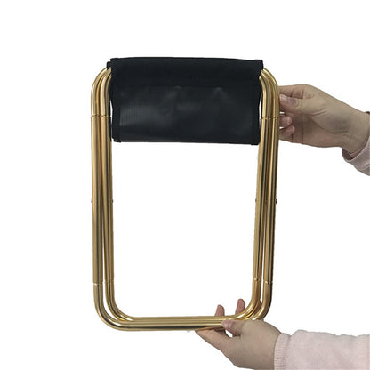 HALIN Camping Folding Stool Portable Lightweight Mini Stool Chair for Fishing Hiking Backpacking