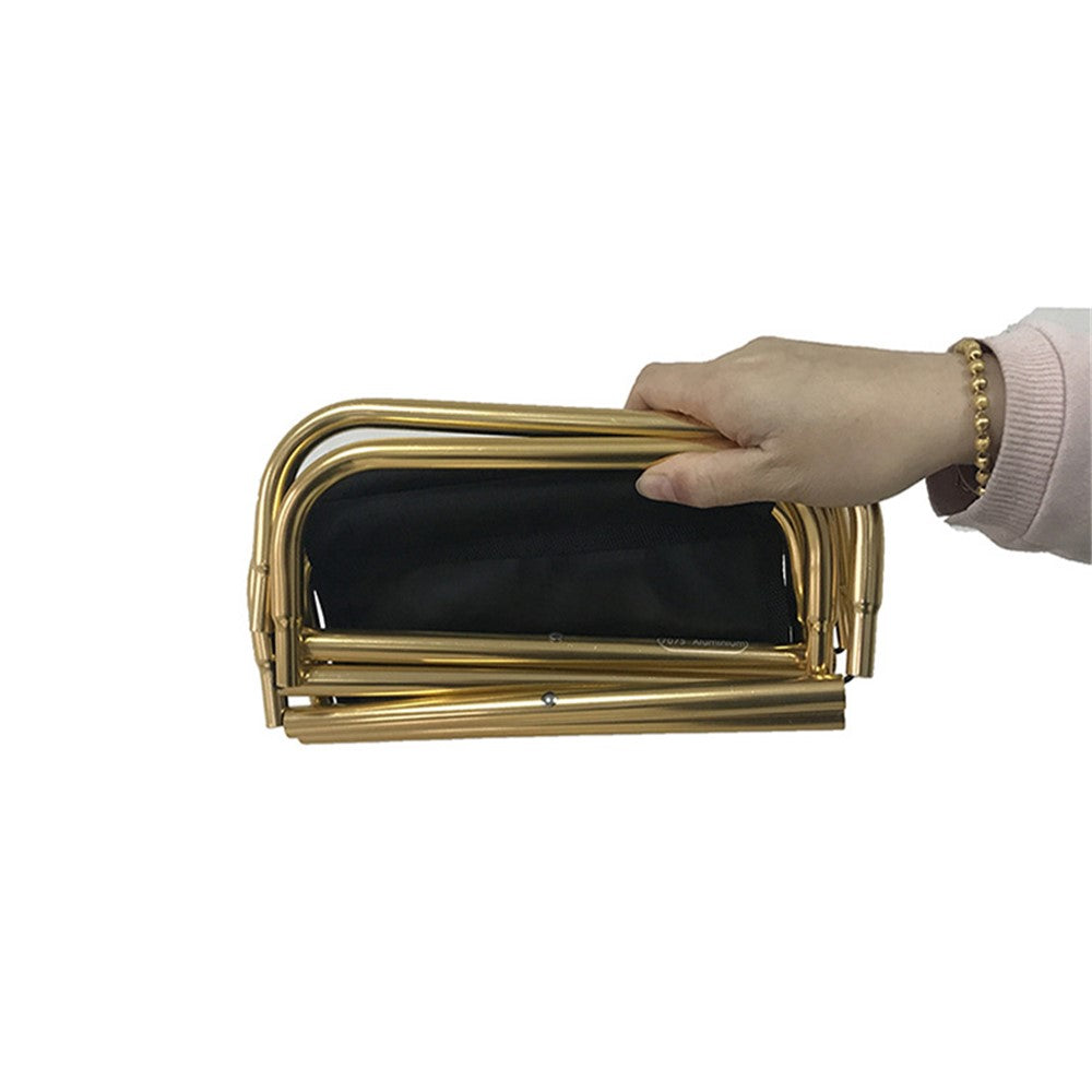 HALIN Camping Folding Stool Portable Lightweight Mini Stool Chair for Fishing Hiking Backpacking