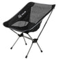 HALIN HS-334 Portable Folding Chair Aluminum Alloy Pole 1200D Oxford Cloth Camping Backrest Chair