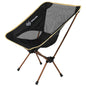 HALIN HS-334 Portable Folding Chair Aluminum Alloy Pole 1200D Oxford Cloth Camping Backrest Chair