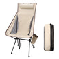 HALIN Portable Foldable Chair Aluminum Alloy Pole 600D Oxford Cloth Camping Fishing Chair