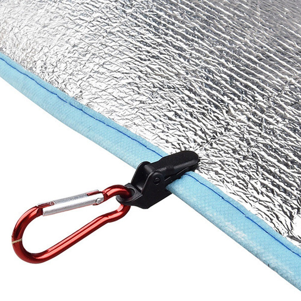 Outdoor Portable Snap Hook Camping Tent BBQ Awning Tarpaulin Windproof Fixing Clip