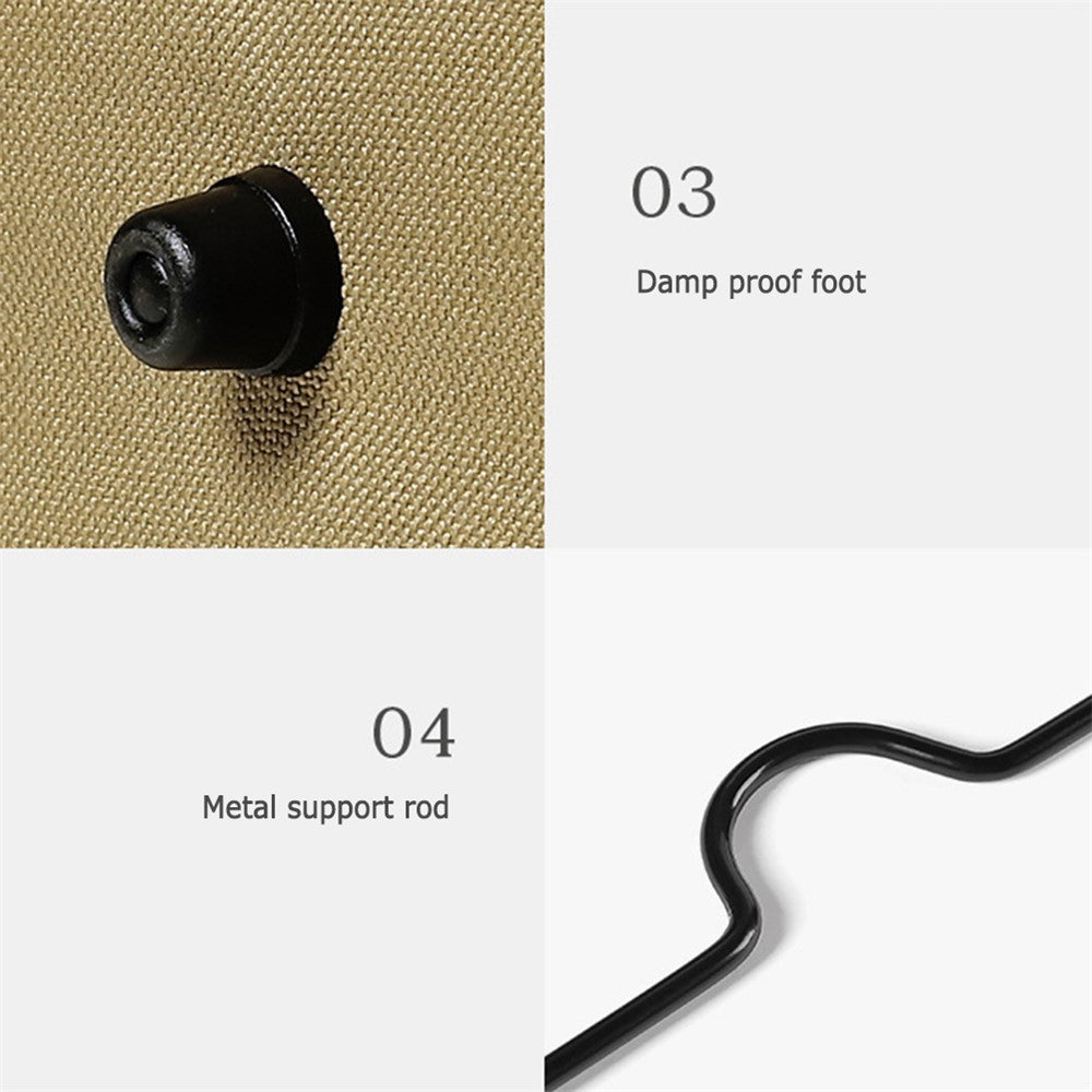 Outdoor Camping Travel Tools Storage Large Capacity Bag Folding Firewood Handbag Picnic Barbecue Cutlery Organizer