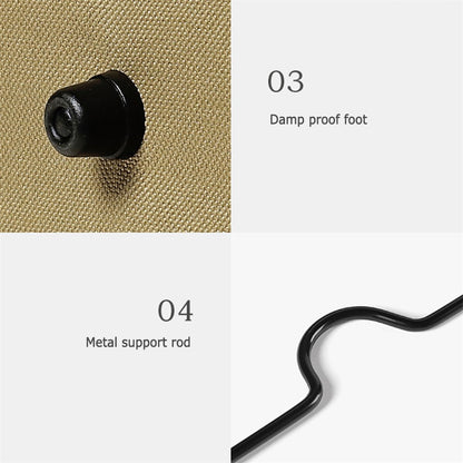 Outdoor Camping Travel Tools Storage Large Capacity Bag Folding Firewood Handbag Picnic Barbecue Cutlery Organizer