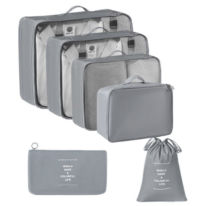 6Pcs / Set Portable Travel Business Trips Organizer Foldable Multi-Function Clothes Storage Bags