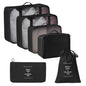 6Pcs / Set Portable Travel Business Trips Organizer Foldable Multi-Function Clothes Storage Bags