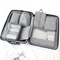 Travel Organizer Set 7 Pieces Clothing Sorting Packing Cubes Waterproof Luggage Storage Bags