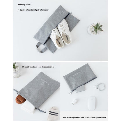 Travel Organizer Set 7 Pieces Clothing Sorting Packing Cubes Waterproof Luggage Storage Bags