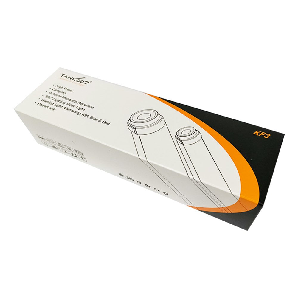 TANK007 KF3 Multifunction Mosquito Repellent Lamp Camping LED Flashlight with SOS Mode