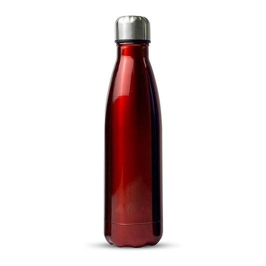 JUNSUNMAY 500ml 304 Stainless Steel Vacuum Insulated Cup Office School Outdoor Water Bottle (BPA-Free, No FDA Certification)