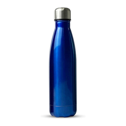 JUNSUNMAY 500ml 304 Stainless Steel Vacuum Insulated Cup Office School Outdoor Water Bottle (BPA-Free, No FDA Certification)