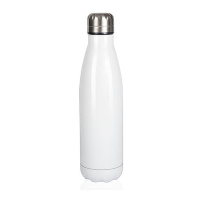 JUNSUNMAY 500ml 304 Stainless Steel Vacuum Insulated Cup Office School Outdoor Water Bottle (BPA-Free, No FDA Certification)