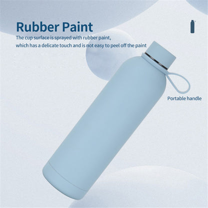 JUNSUNMAY 1000ml Large Capacity Candy Color 304 Stainless Steel Vacuum Water Bottle (BPA Free, No FDA Certificate)