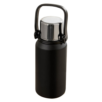 800ml Water Cup Stainless Steel Insulated Kettle with Strainer and Long Strap for Outdoor Sports (BPA Free, No FDA Certificate)