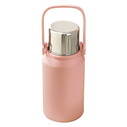 800ml Water Cup Stainless Steel Insulated Kettle with Strainer and Long Strap for Outdoor Sports (BPA Free, No FDA Certificate)