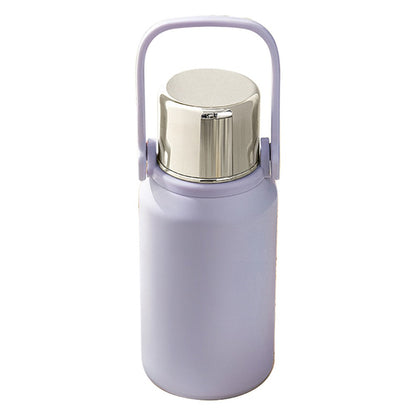 800ml Water Cup Stainless Steel Insulated Kettle with Strainer and Long Strap for Outdoor Sports (BPA Free, No FDA Certificate)