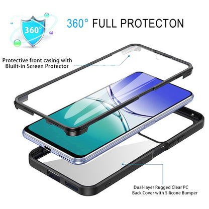 For Samsung Galaxy A17 5G / A16 5G / A16 4G Case Acrylic+TPU Clear Phone Cover with PET Screen Film