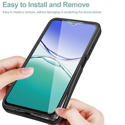 For Samsung Galaxy A17 5G / A16 5G / A16 4G Case Acrylic+TPU Clear Phone Cover with PET Screen Film