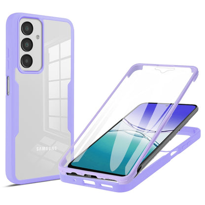 For Samsung Galaxy A17 5G / A16 5G / A16 4G Case Acrylic+TPU Clear Phone Cover with PET Screen Film