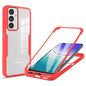 For Samsung Galaxy A17 5G / A16 5G / A16 4G Case Acrylic+TPU Clear Phone Cover with PET Screen Film