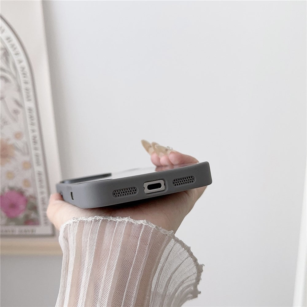 For iPhone 16 Pro Max E Ink Phone Cover 4-Color Display Pattern Customized Case