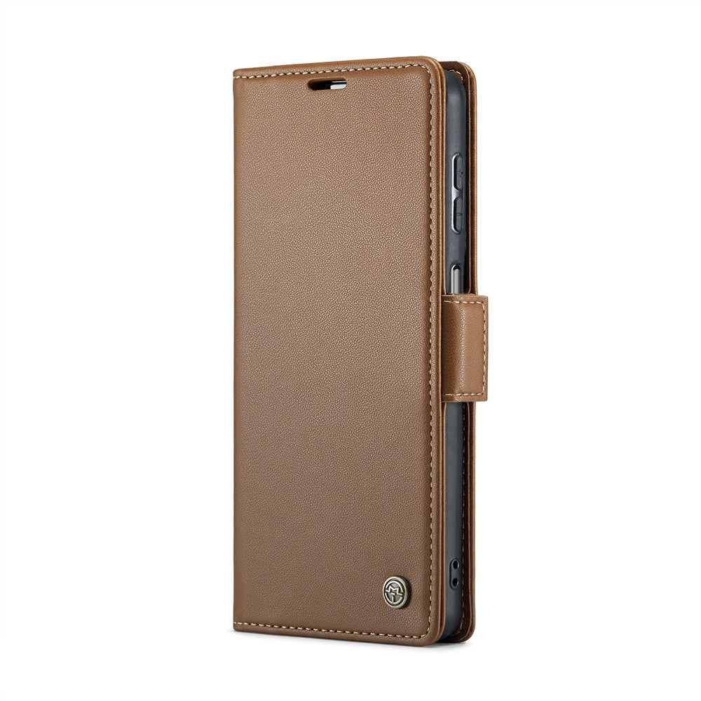 For Samsung Galaxy A16 5G / A16 4G Leather Case CASEME 023 RFID Blocking 3 Card Slot Mobile Cover