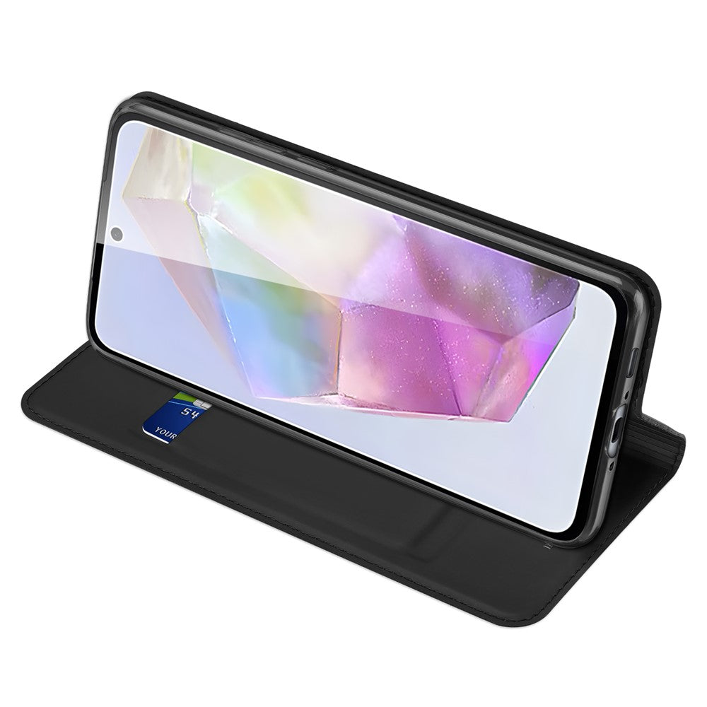 For Samsung Galaxy A56 5G / A36 5G Case DUX DUCIS Skin Pro Series Leather Cover Card Holder