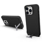 For iPhone 13 Pro Max Magnetic Case PC + TPU Phone Cover with Hidden Kickstand
