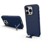 For iPhone 13 Pro Max Magnetic Case PC + TPU Phone Cover with Hidden Kickstand