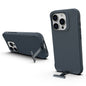 For iPhone 13 Pro Max Magnetic Case PC + TPU Phone Cover with Hidden Kickstand