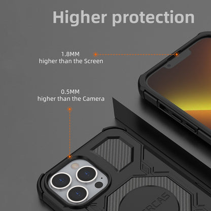 BIBERCAS J-16 Series For iPhone 13 Pro Max Case Compatible with MagSafe Anti Drop TPU + PC Phone Cover