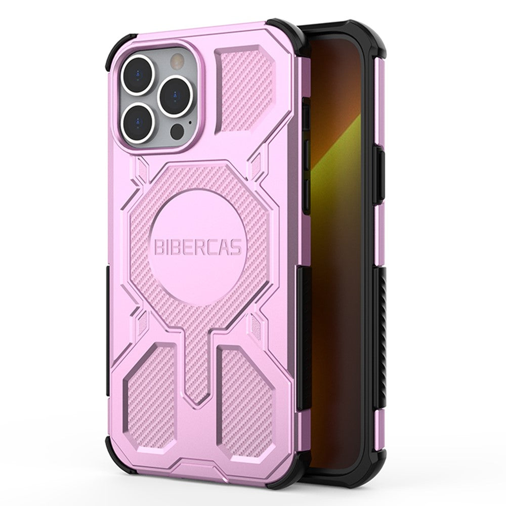 BIBERCAS J-16 Series For iPhone 13 Pro Max Case Compatible with MagSafe Anti Drop TPU + PC Phone Cover