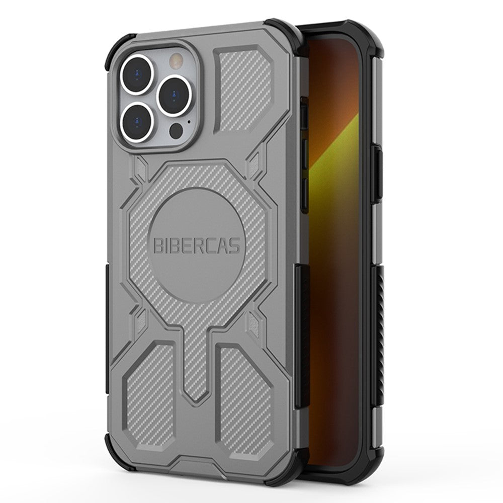 BIBERCAS J-16 Series For iPhone 13 Pro Max Case Compatible with MagSafe Anti Drop TPU + PC Phone Cover