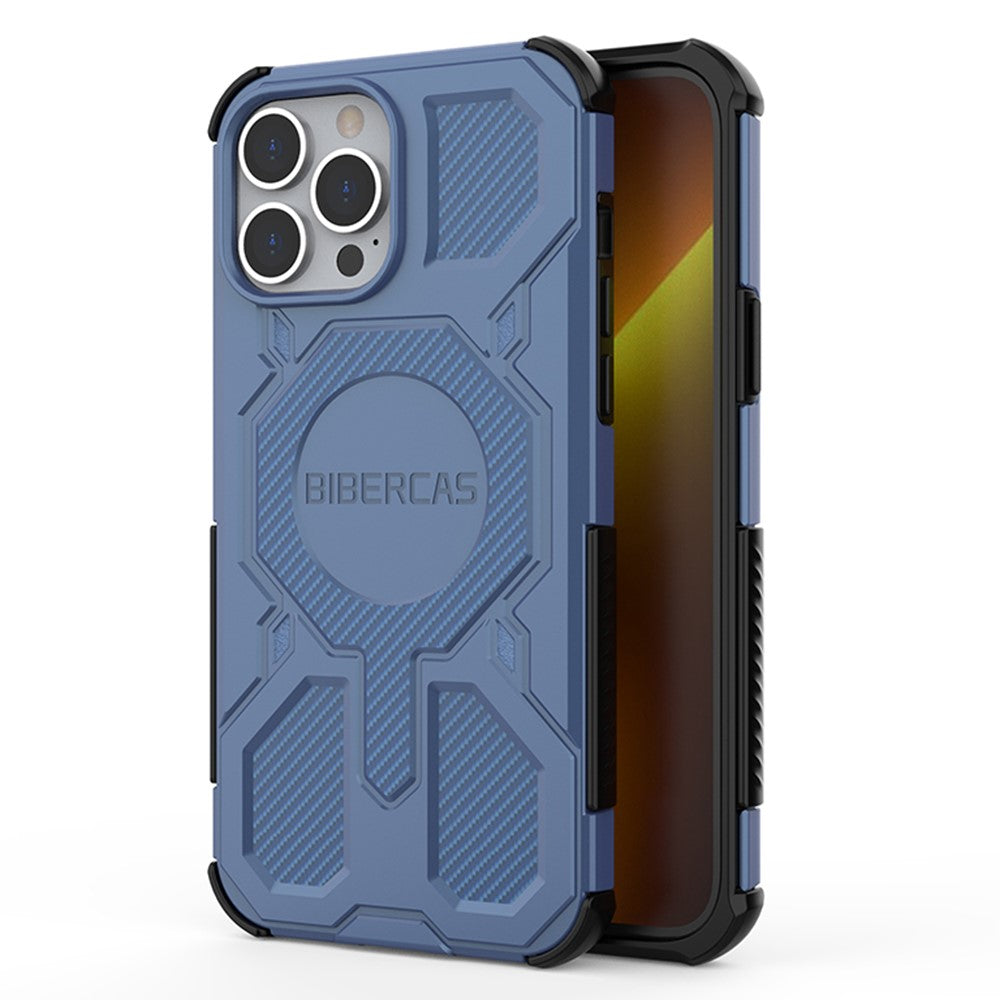 BIBERCAS J-16 Series For iPhone 13 Pro Max Case Compatible with MagSafe Anti Drop TPU + PC Phone Cover