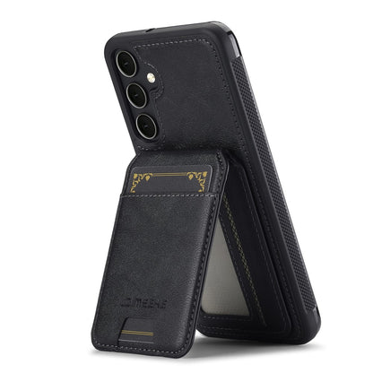LC.IMEEKE L3 For Samsung	Galaxy A17 5G Magnetic Case Detachable Card Holder Leather TPU Mobile Cover