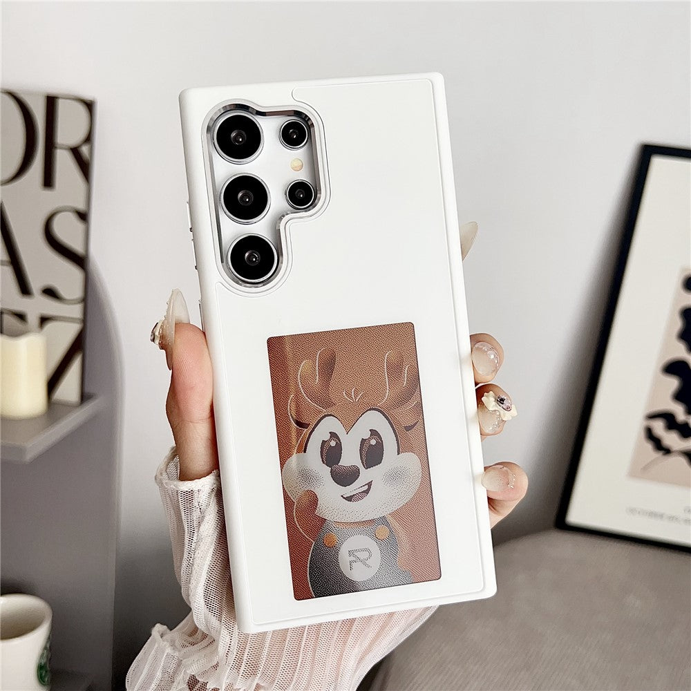 For Samsung Galaxy S25 Ultra E Ink Phone Cover 4-Color Display Pattern Customized Case