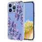 For iPhone 16 Pro Max Case Butterfly Floral Pattern Printing TPU Phone Back Cover