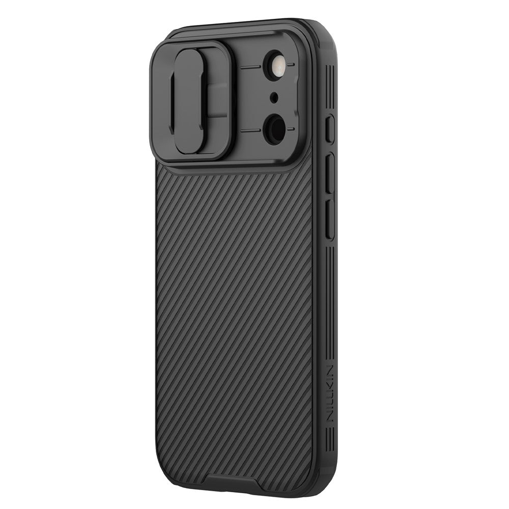 NILLKIN Camshield Pro Series for iPhone 17 Pro Case PC + TPU Slide Camera Lid Phone Cover