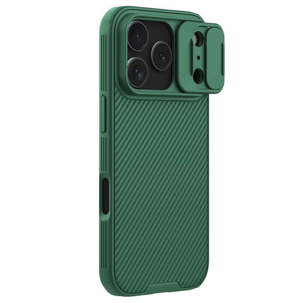 NILLKIN Camshield Pro Series for iPhone 17 Pro Case PC + TPU Slide Camera Lid Phone Cover